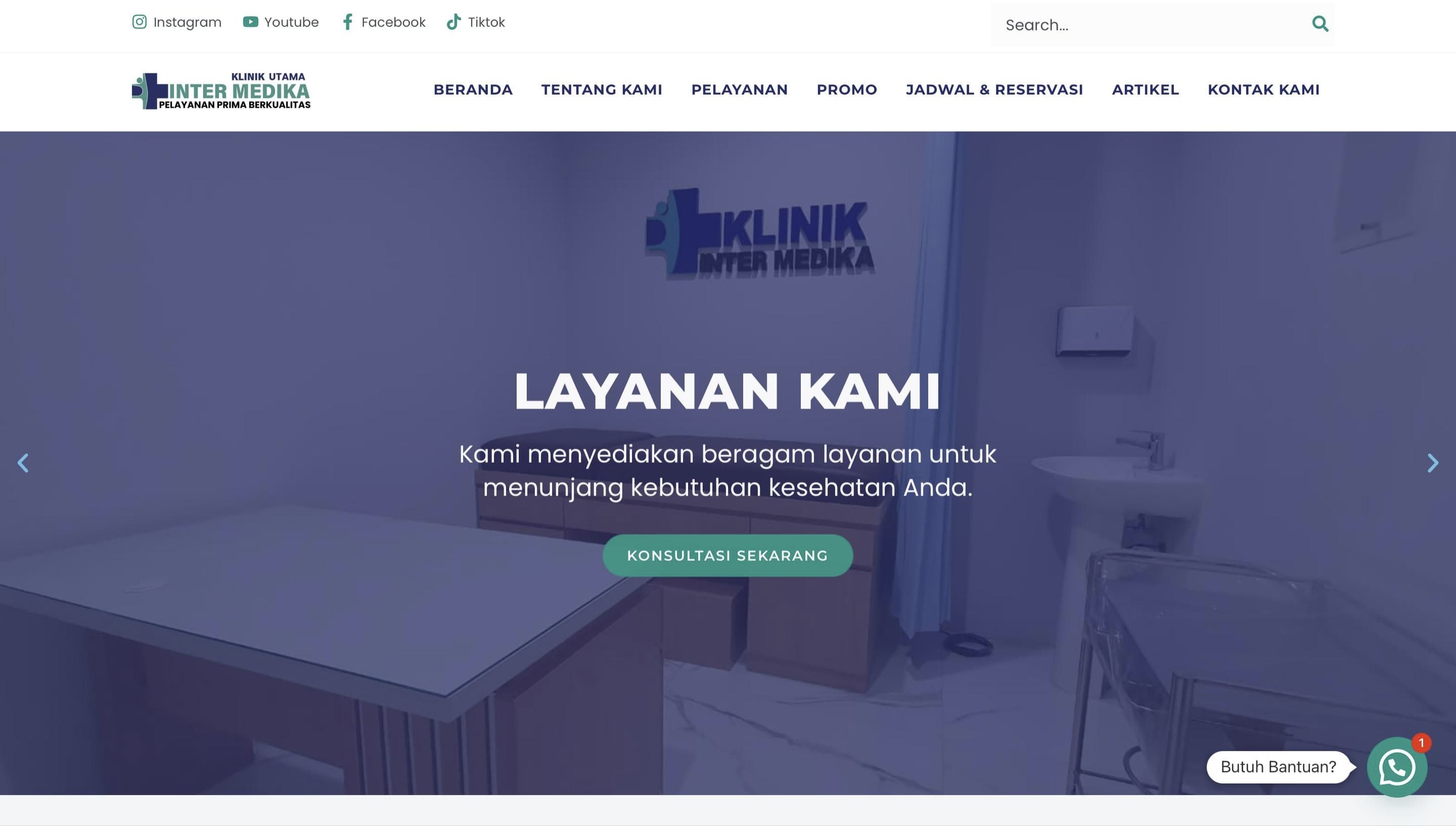 Clinic Website